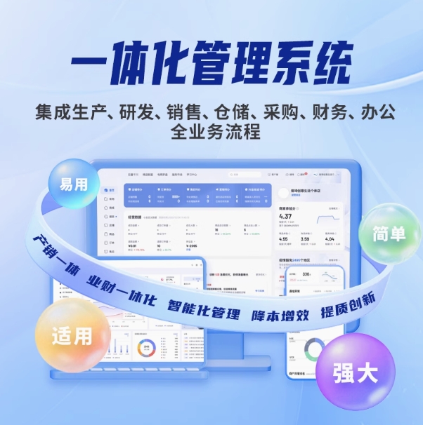 企业管理系统 erp进销存 crm客户 oa办公 mes生产 wms仓库软件 定制开发